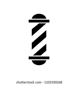 barber shop pole icon vector