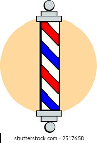 signo de barra de barbería