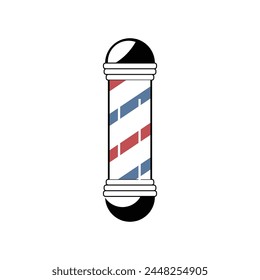 diseño de Vector de mástil de barbería