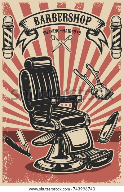 Barber Shop Flyer Template from image.shutterstock.com