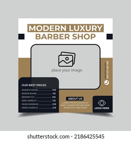 barber shop promotion and social media post template. Barber shop promotion ad social media. barbershop hair salon grand opening discount social media post