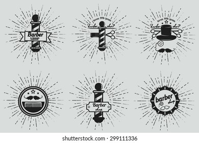 barber shop retro 