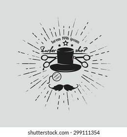 barber shop retro 