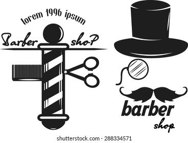 barber shop set 