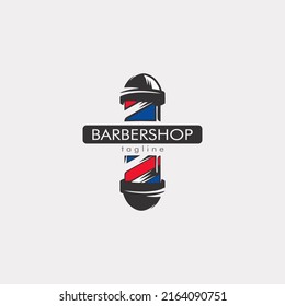 taller de logotipo simple de barbería