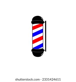 vector de peluquería, icono, logotipo
