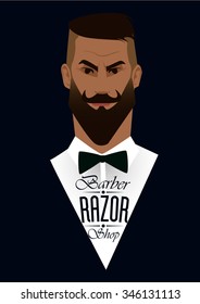 Barber Shop, vector illustration