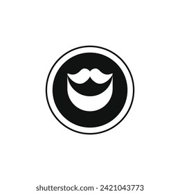 barber shop vector type icon