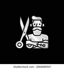 Metallsymbol in Barbersilber