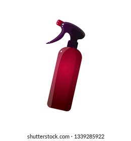 Barber spray simple icon isolated on white background