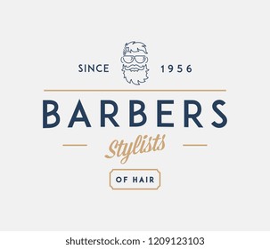 Barber stylist is a vector illustration about style