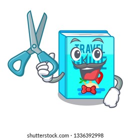 Barber travel guide book the shape mascot