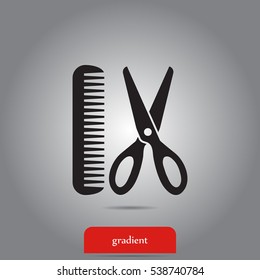 barber vector icon