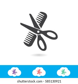 barber vector icon