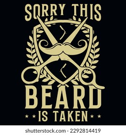 Barber vintages tshirt design vector design 