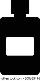 barber with white background. barber is a symbol of professtion .glyph flat icon.