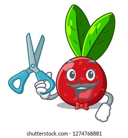 Barber yangmei fruit in a cartoon basket