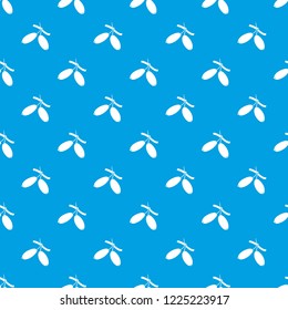 Barberry pattern vector seamless blue repeat for any use