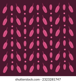 Barberry plant flat vector illustration. Cute red natural barberry fruit plant cartoon vector illustration for graphic design and decorative element