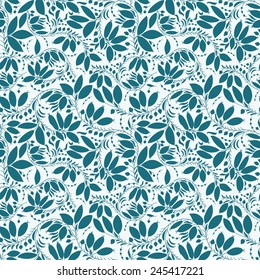 barberry seamless pattern. silhouette of berry. Use as wallpaper or a neutral backdrop. seamless texture