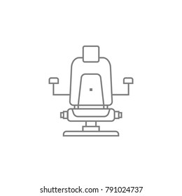 barber's chair icon. Web element. Premium quality graphic design. Signs symbols collection, simple icon for websites, web design, mobile app, info graphics on white background