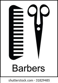 Barbers Public Information Sign