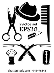 Barbershop accessory set