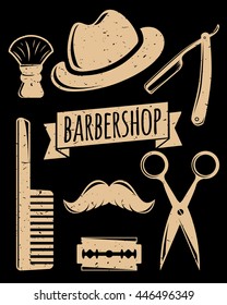 Barbershop accessory set