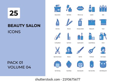 Barbershop And Beauty Salon icons collection. Set contains such Icons as accessories, barber, barbershop, beauty, and more 