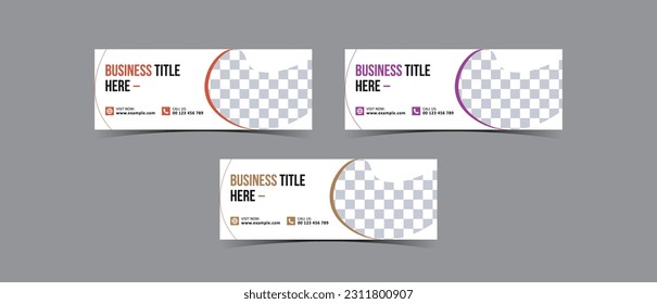 Barbershop business facebook cover banner template