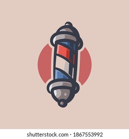 Barbershop clip art illustration. file vector editable