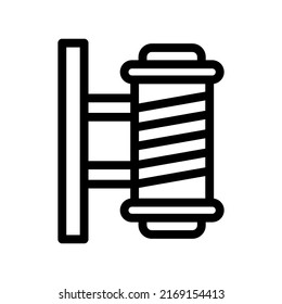 barbershop icon illustration vector graphic