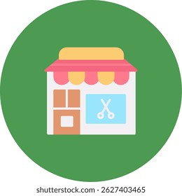 Barbershop Icon Symbol Art Sign