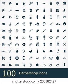 barbershop Icons Vector set