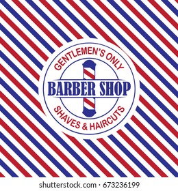 Barbershop Logo, Banner, Label