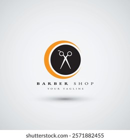 Barbershop logo clasic design template