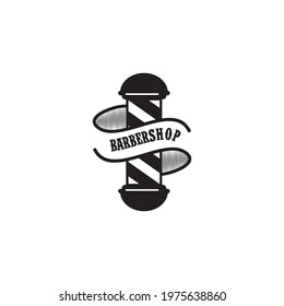 Barbershop logo design vector template