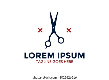 barbershop logo. icon. mens grooming. vector illustration