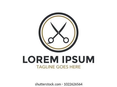 barbershop logo. icon. mens grooming. vector illustration
