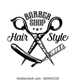 barber logo images stock photos vectors shutterstock https www shutterstock com image vector barbershop logo icon vintage 663415153