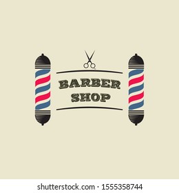 Barbershop logo isolated vector image