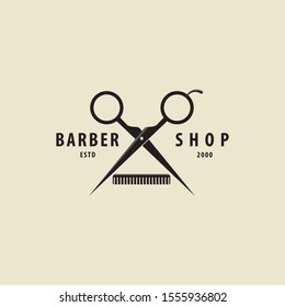 Barbershop logo isolated vector image