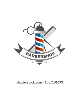 Barber Logo Design Inspiration Stock Vector (Royalty Free) 1330632716