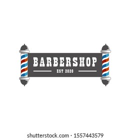 Barbershop logo isolated vector image