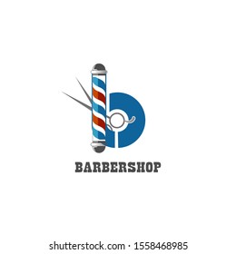 Barbershop logo isolated vector image