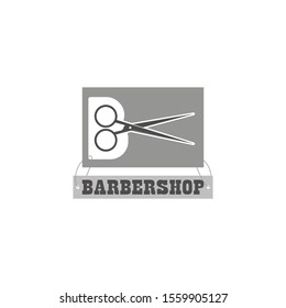 Barbershop logo isolated vector image