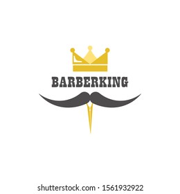 Barbershop logo isolated vector image
