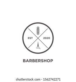 Barbershop logo isolated vector image