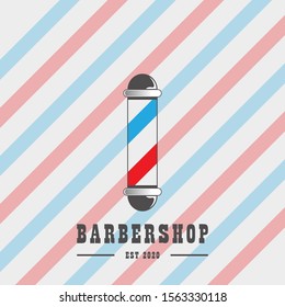 Barbershop logo isolated vector image