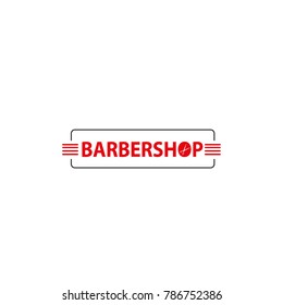 Barbershop Logo Modern Design Vector Illustration 